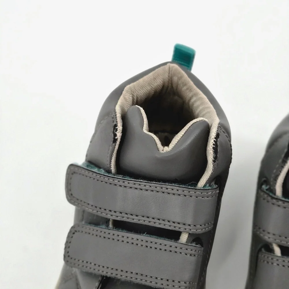 Ten Little Everyday High Top Charcoal Grey Kids Sneakers Shoes Size 8 Toddler